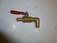 Кран слива масла с переходником / Oil drain valve with adapting pipe