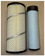 Фильтр воздушный двойной цилиндрический (глухой торец) WP2.3D25E200 (A8602S) (Ф1-125х85х310/Ф2-80х64