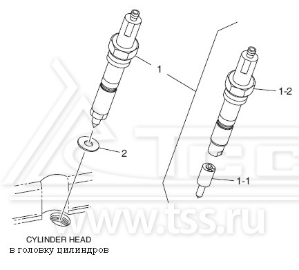 Топливная форсунка D1146T