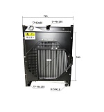 Радиатор охлаждения WP4.1D100E200/Radiator